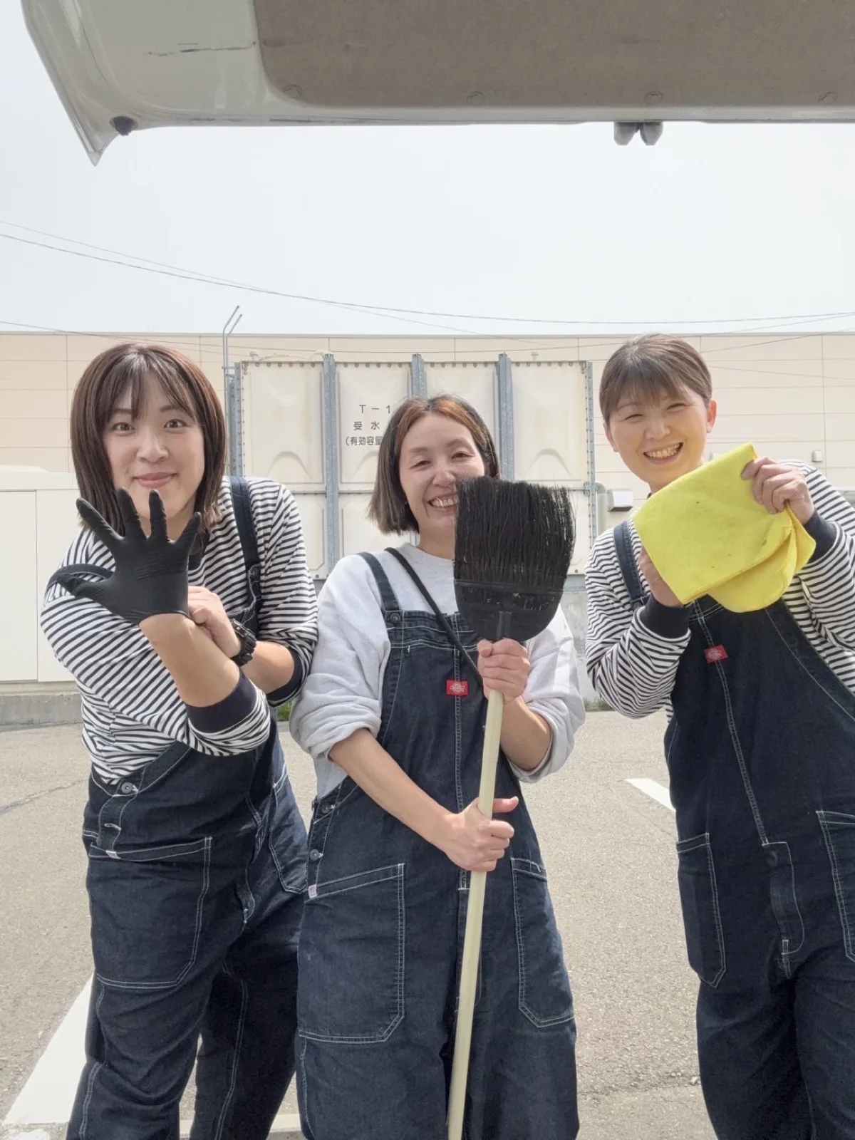 施工パートナーの清掃スタッフ